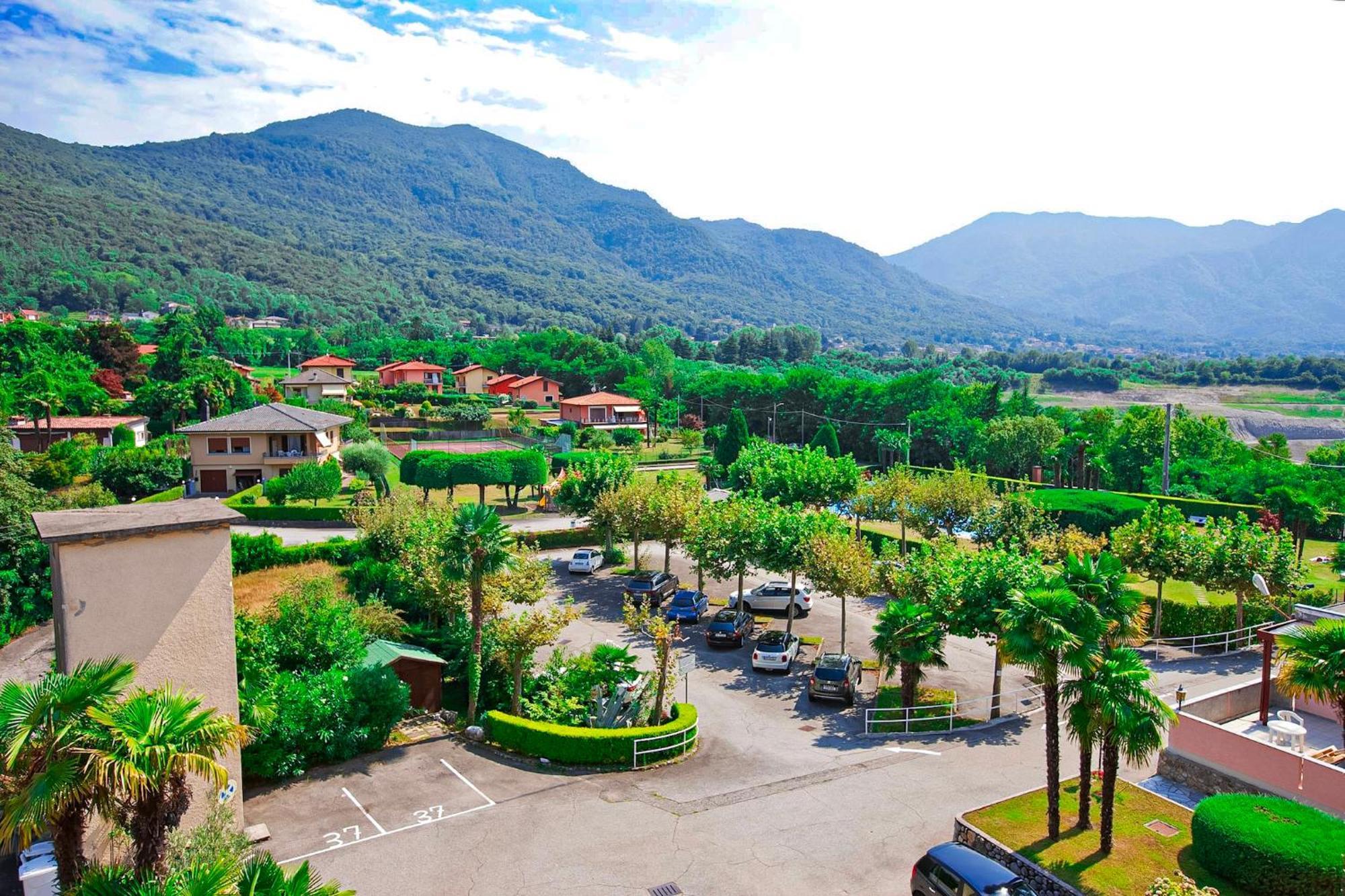 Апартаменты Parco Belmonte: Vista Fantastica Brezzo Экстерьер фото