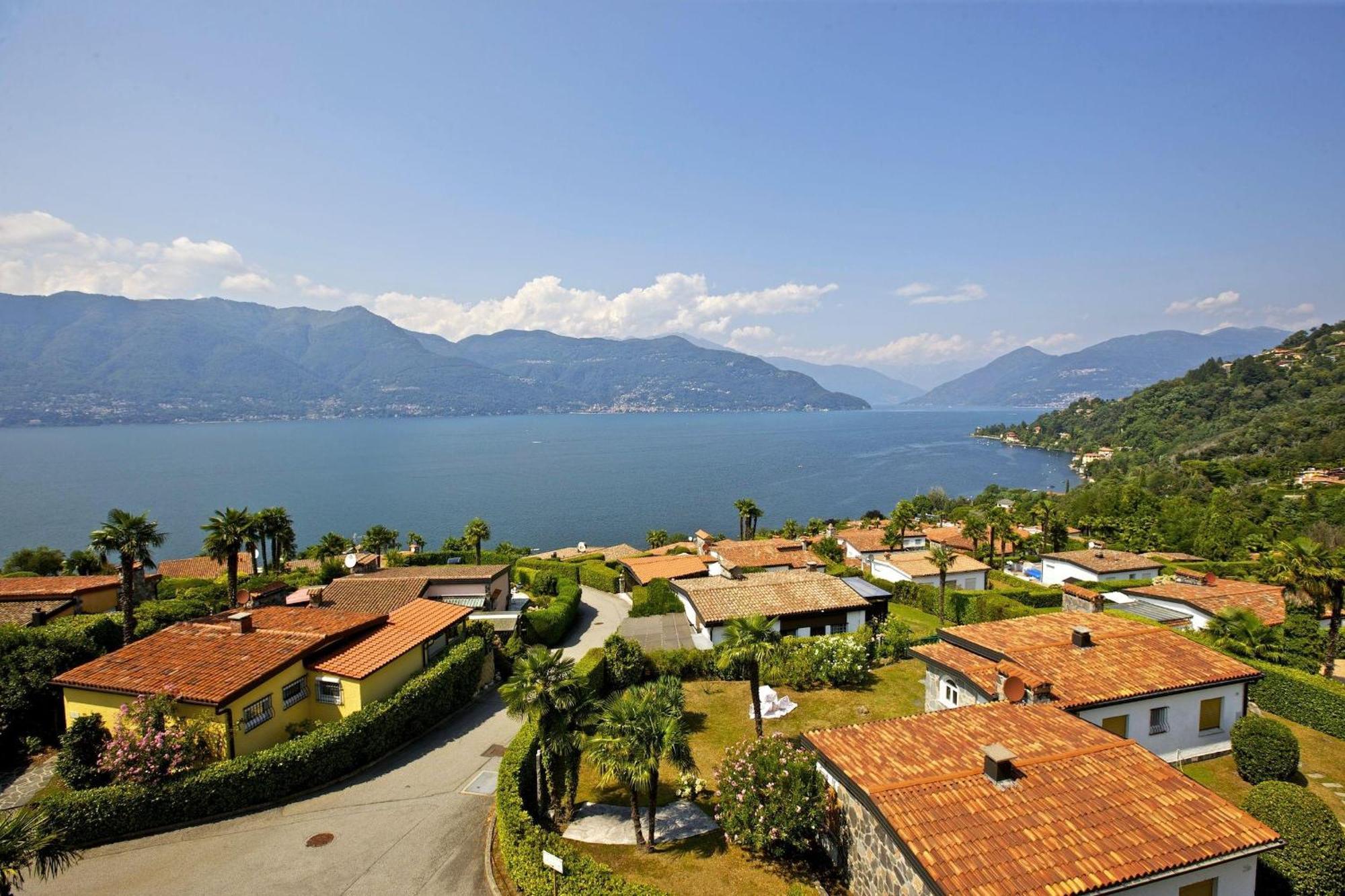 Апартаменты Parco Belmonte: Vista Fantastica Brezzo Экстерьер фото